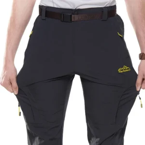 Mens Summer Quick Dry Stretch Hiking Pants Outdoor Sports Lightweight